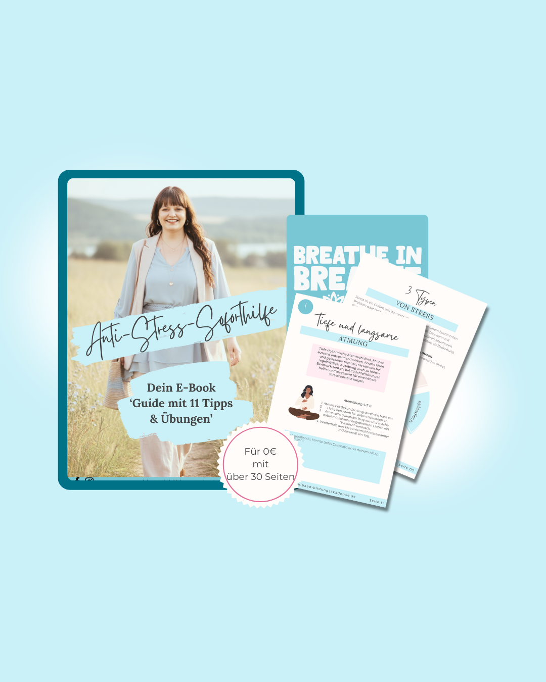 KiPäd Bildungsakademie - 0€ Guide - Anti Stress Soforthilfe - EBook